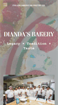 Mobile Screenshot of diandasbakery.com